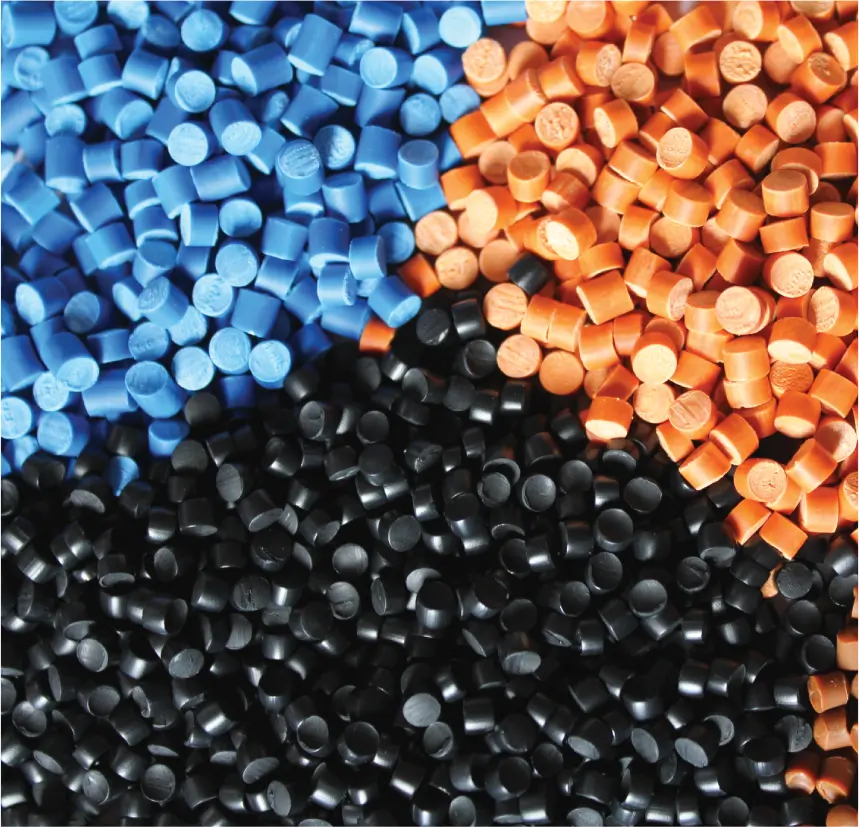 Colored Rubber Pellets