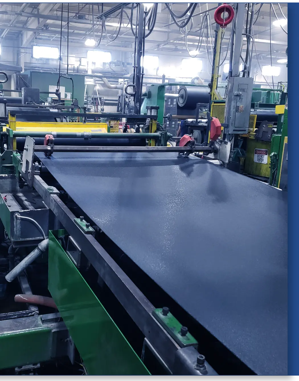 Rubber Sheet Extrusions Process